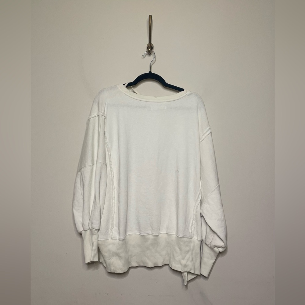 Free People Camden Graphic Montana Oversized Pullover Sweatshirt - Picture 6 of 7